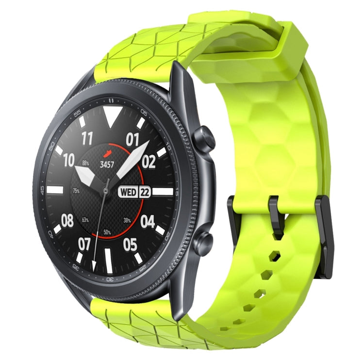 22mm Football Pattern Solid Color Silicone Watch Band, Series 1-Reluova