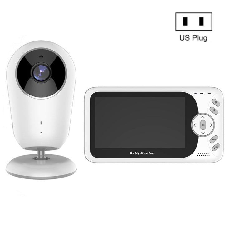 VB608 4.3 inch Wireless Video Baby Monitor IR LED Night Vision Intercom Surveillance Camera