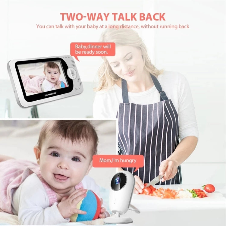 VB608 4.3 inch Wireless Video Baby Monitor IR LED Night Vision Intercom Surveillance Camera Reluova