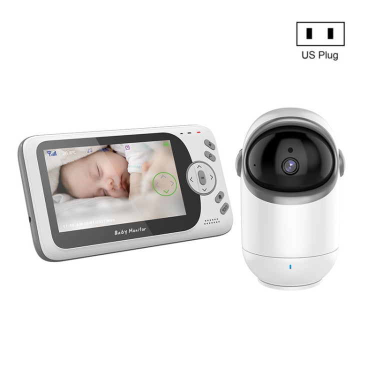 VB801 4.3 inch Night Vision Camera Baby Monitor, Wireless Intercom Audio Video Camera, Temperature Detection Reluova