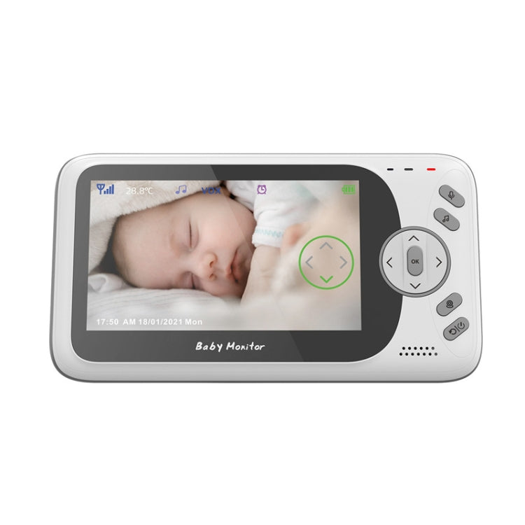 VB801 4.3 inch Night Vision Camera Baby Monitor, Wireless Intercom Audio Video Camera, Temperature Detection