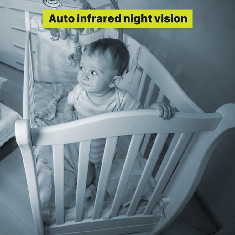 SM650 Wireless Video Baby Camera Intercom Night Vision Temperature Monitoring Cam Reluova