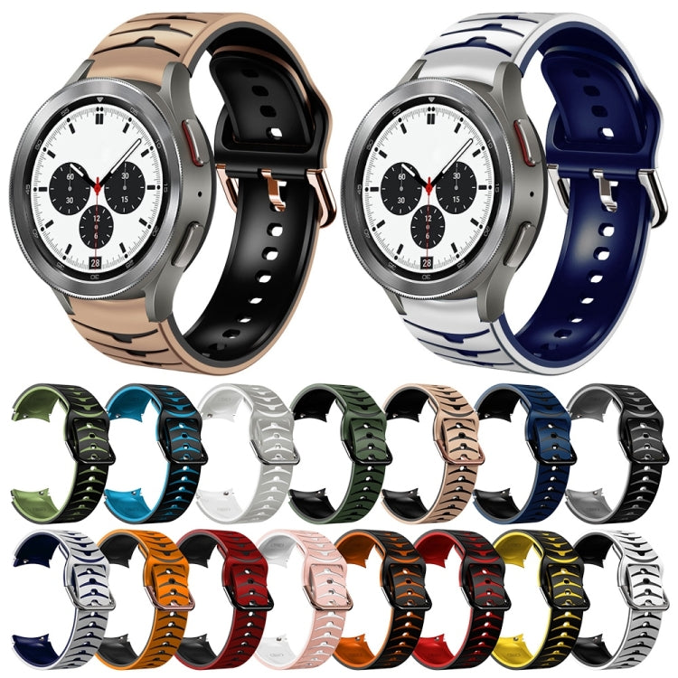 Curved Texture Silicone Watch Band, Series 2