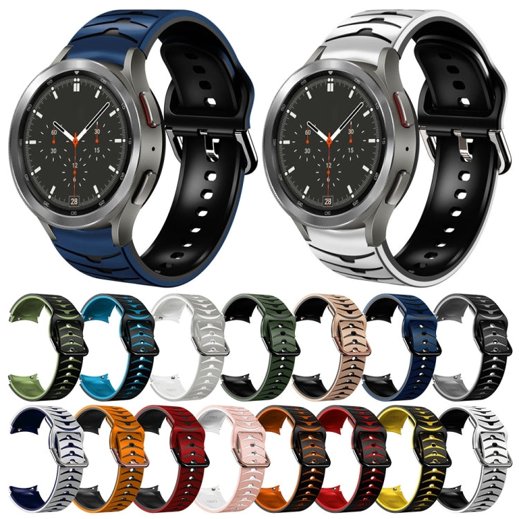 Curved Texture Silicone Watch Band, Series 2