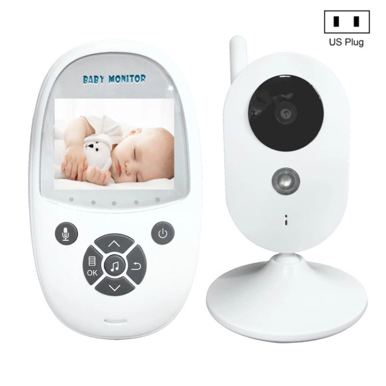 ZR302 2.4GHz Digital Video Smart Baby Monitor Night Vision Camera, Music Player, Two Way Intercom Function Reluova