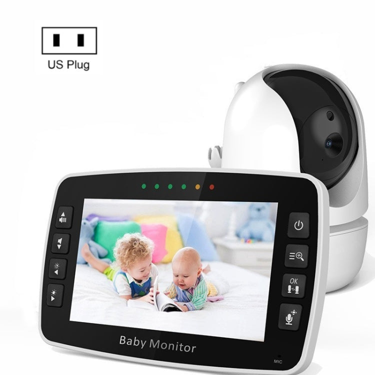 SM43A 4.3inch Color Display Night Vision Smart Zoom Baby Monitor Camera