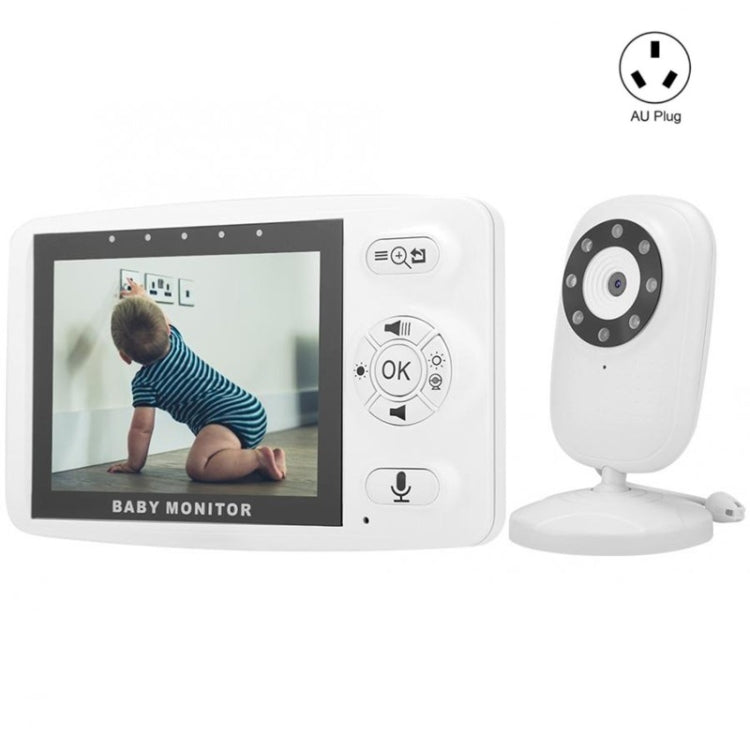 835P 3.5 inch Video Wireless Baby Monitor IR Night Vision Voice Security Camera-Reluova