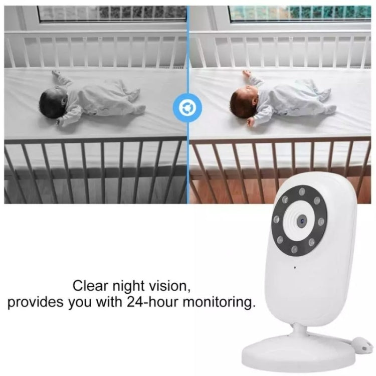 835P 3.5 inch Video Wireless Baby Monitor IR Night Vision Voice Security Camera