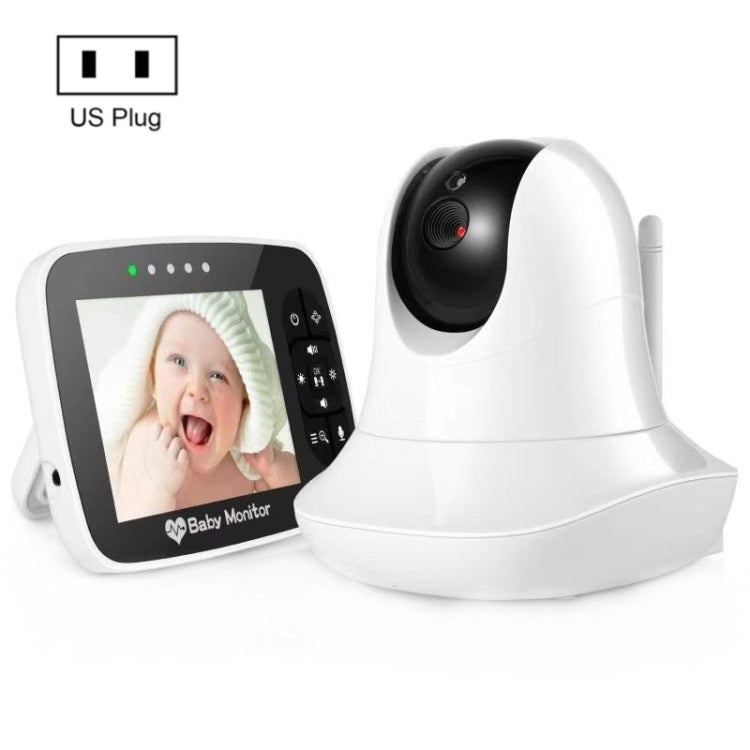 SM935 3.5 inch LCD Screen Wireless Video Baby Monitor Night Vision Two-Way Audio IP Camera Reluova