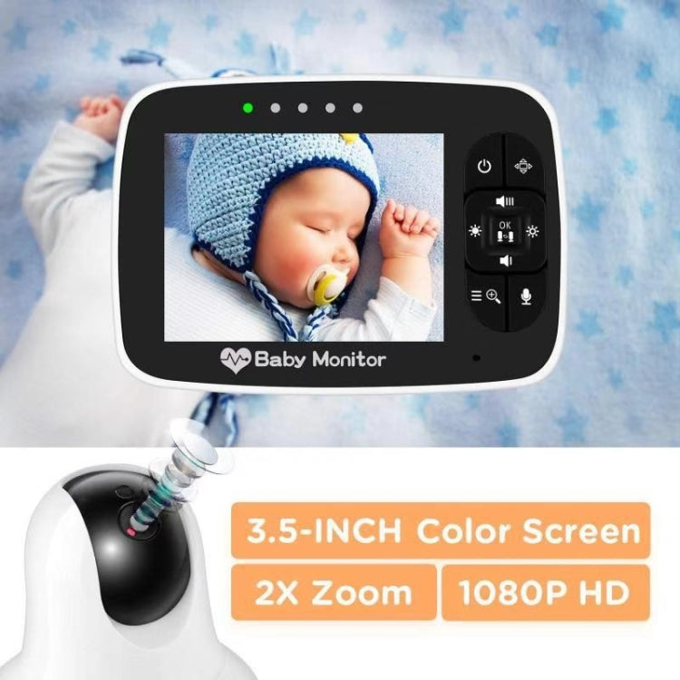 SM935 3.5 inch LCD Screen Wireless Video Baby Monitor Night Vision Two-Way Audio IP Camera