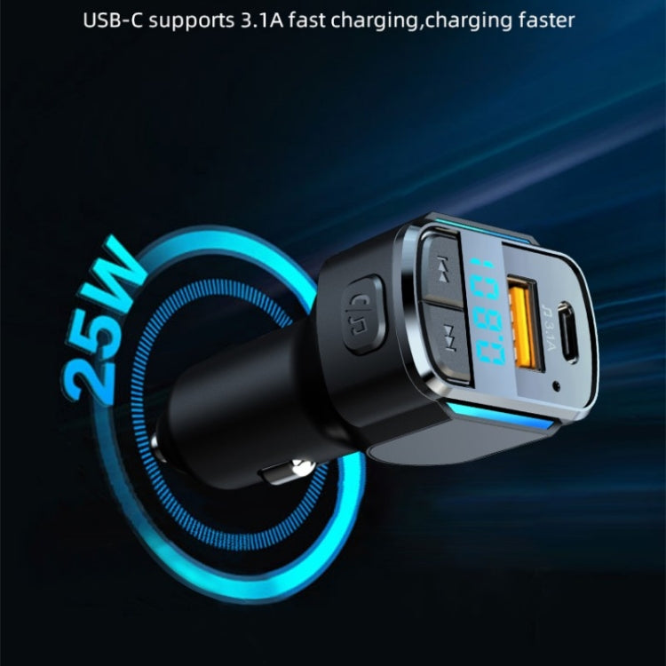 C34 Car Bluetooth 5.0 Charger FM Transmitter Cigarette lighter MP3 Music Player ÎҵÄÉ̵ê