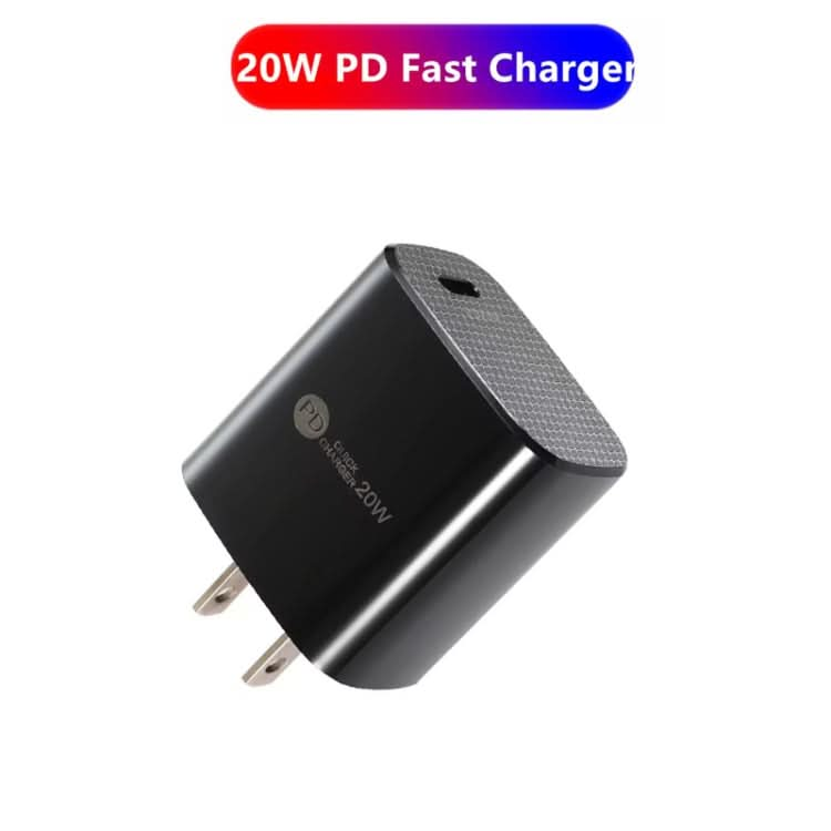 PD11 Mini Single Port PD3.0 USB-C / Type-C 20W Fast Charger for iPhone / iPad Series, US Plug