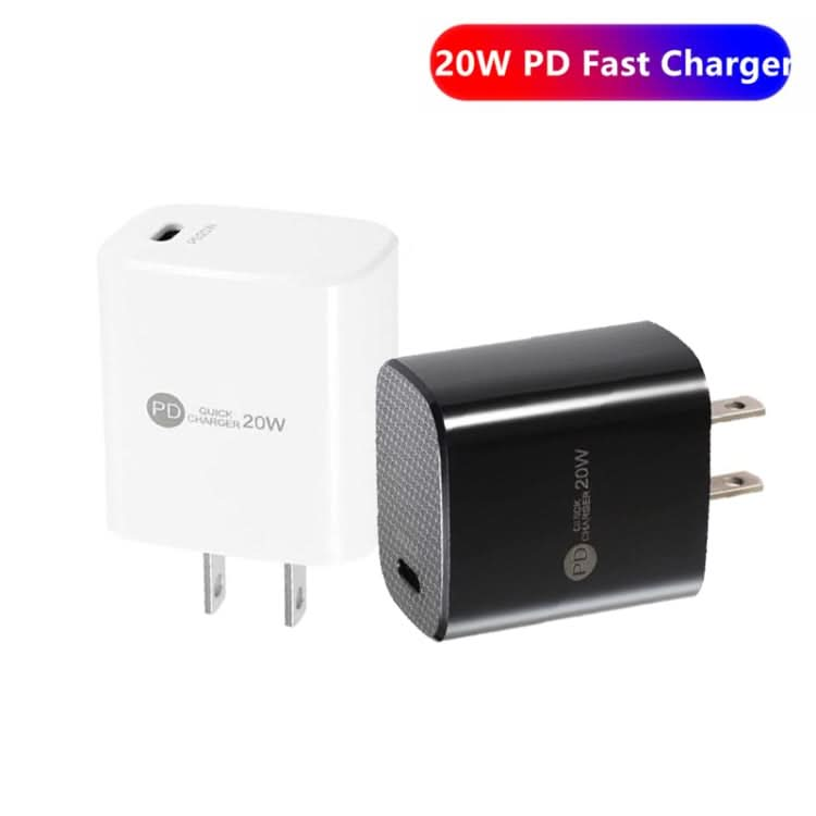 PD11 Mini Single Port PD3.0 USB-C / Type-C 20W Fast Charger for iPhone / iPad Series, US Plug