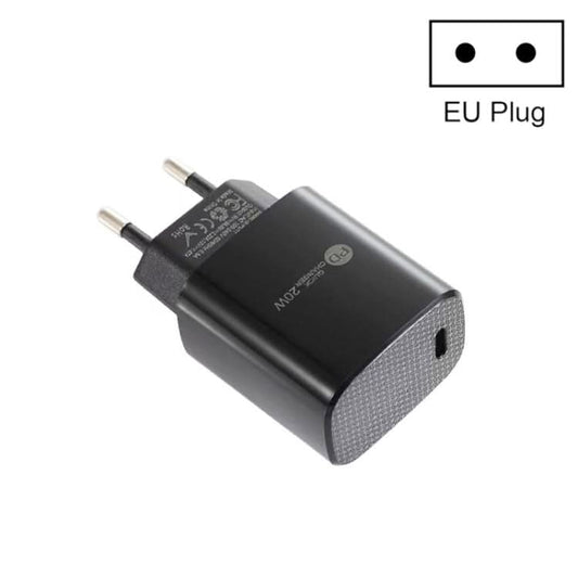 PD11 Mini Single Port PD3.0 USB-C / Type-C 20W Fast Charger for iPhone / iPad Series, EU Plug