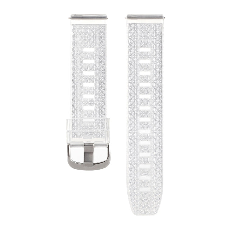 22mm Transparent Shiny Diamond TPU Watch Band-Reluova