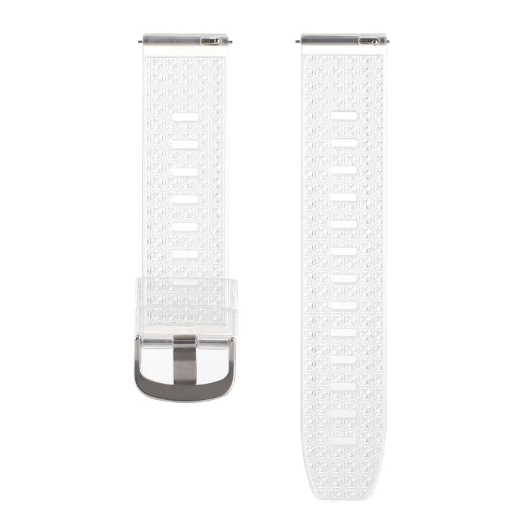 22mm Transparent Shiny Diamond TPU Watch Band-Reluova