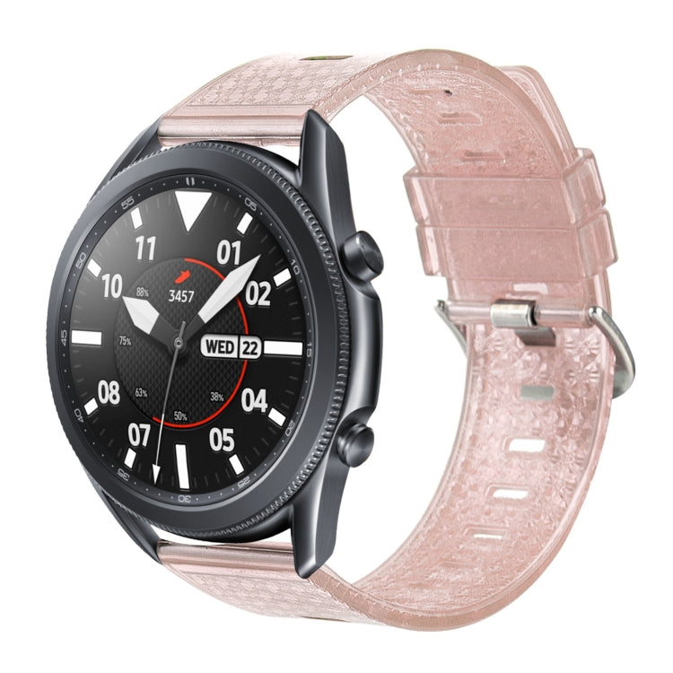 22mm Transparent Shiny Diamond TPU Watch Band-Reluova