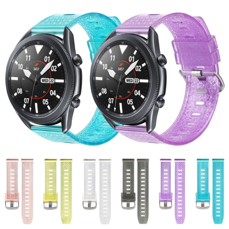 22mm Transparent Shiny Diamond TPU Watch Band-Reluova