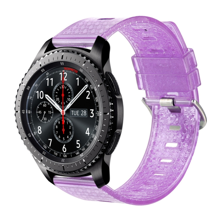 22mm Transparent Shiny Diamond TPU Watch Band-Reluova