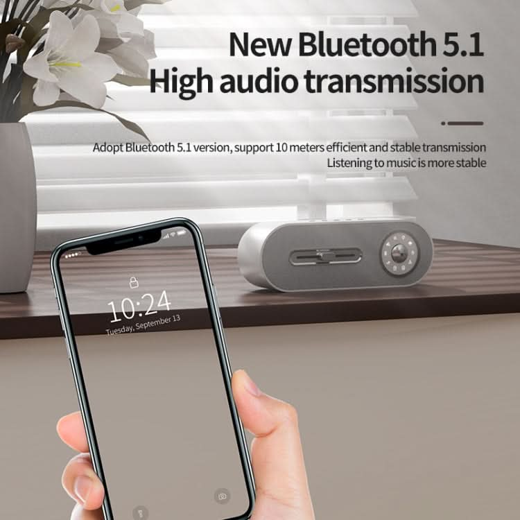 JY-78 Bluetooth Speaker with Sleep White Noise Support Memory Card U-disk