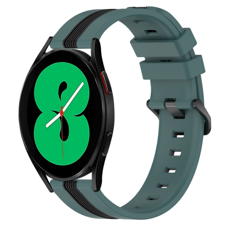 20mm Vertical Two-Color Silicone Watch Band, Series 2-Reluova