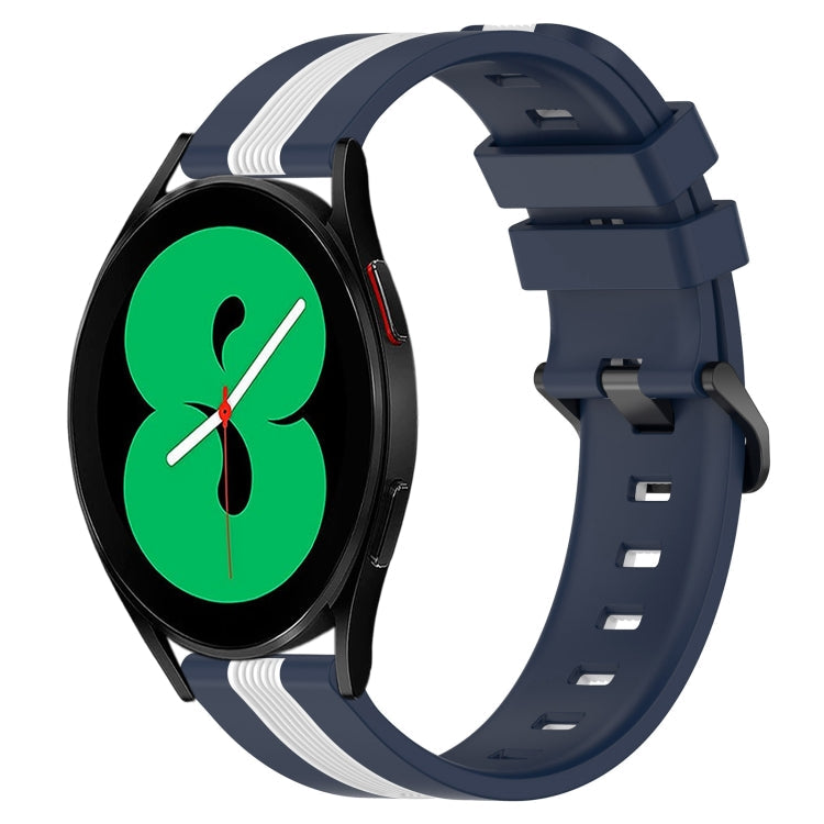 20mm Vertical Two-Color Silicone Watch Band, Series 2-Reluova