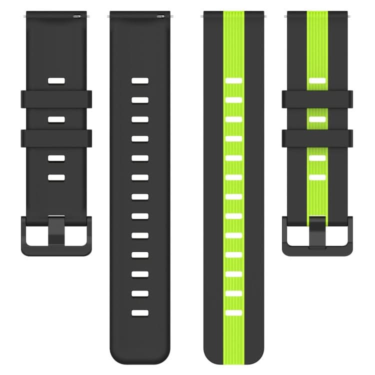 20mm Vertical Two-Color Silicone Watch Band, Series 4