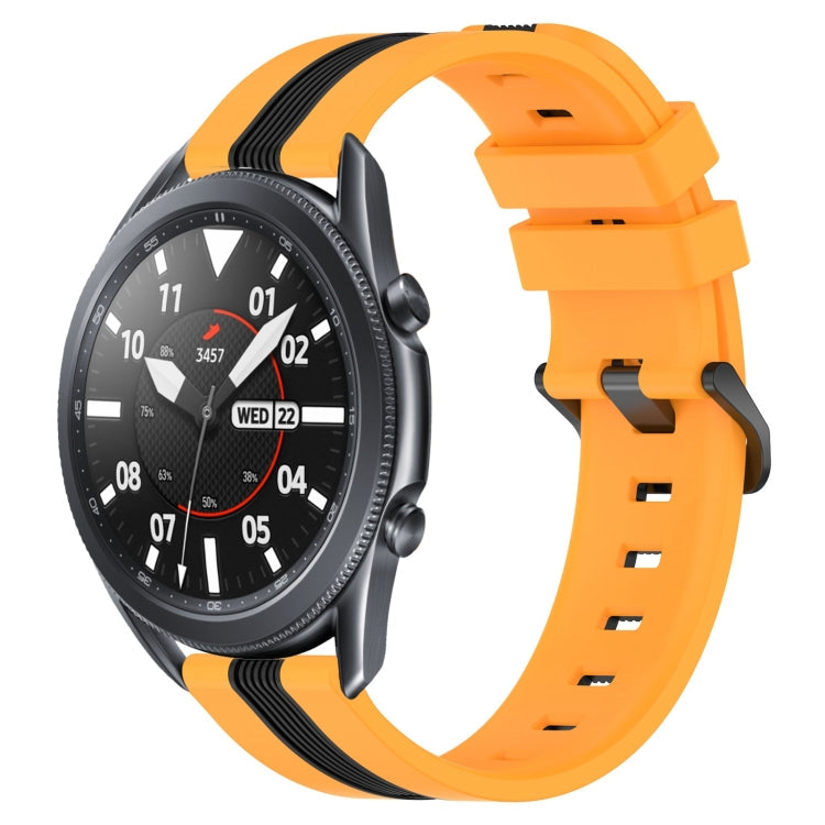 22mm Vertical Two-Color Silicone Watch Band, Series 1-Reluova