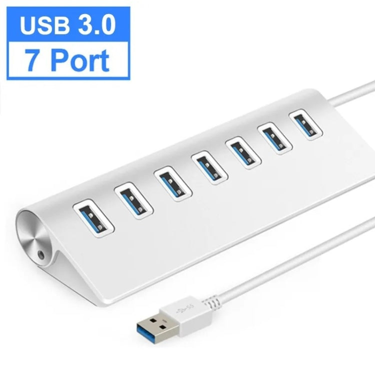 7301 7 Port USB 3.0 HUB 5Gbps High Speed Power Adapter My Store