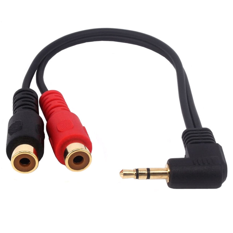 JUNSUNMAY 3.5mm Male Elbow to Dual RCA Stereo Audio Cable Adapter 20cm My Store