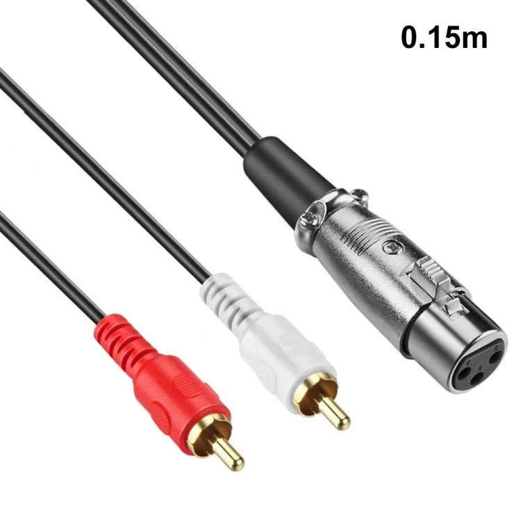 JUNSUNMAY 2 RCA Male to XLR Female Stereo Audio Cable My Store