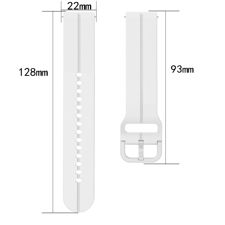 22mm Loop Silicone Watch Band, Series 2-Reluova