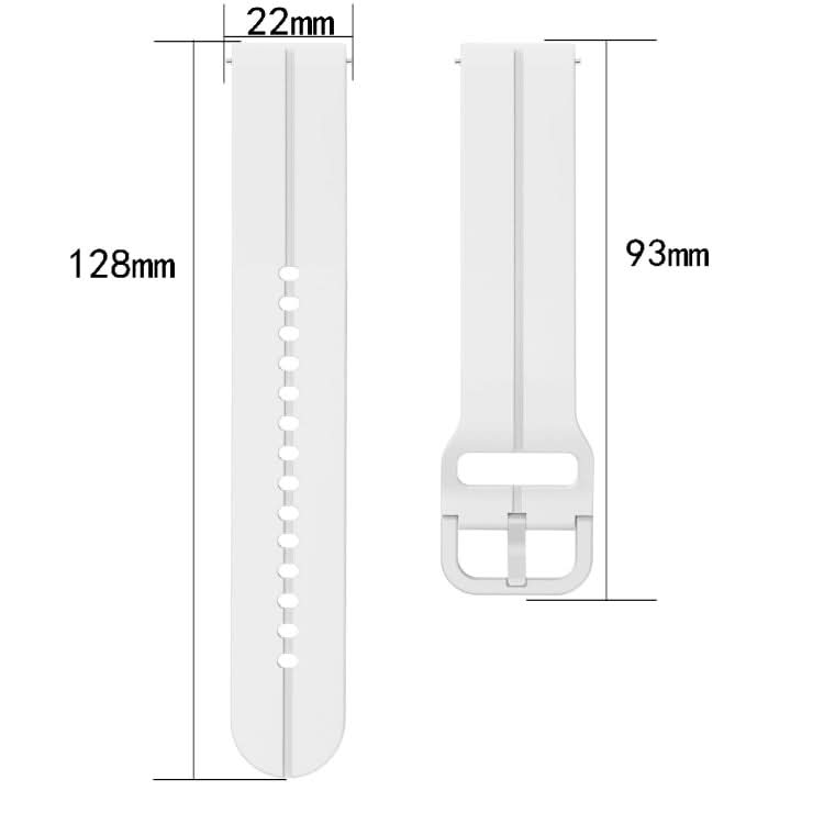 22mm  Loop Silicone Watch Band, Series 3