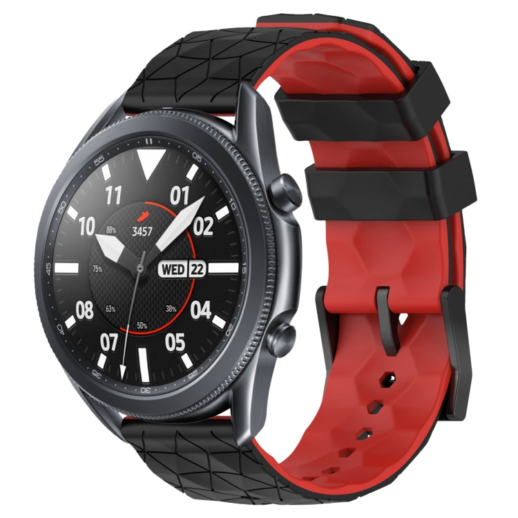 22mm Football Pattern Two-Color Silicone Watch Band, Series 1-Reluova