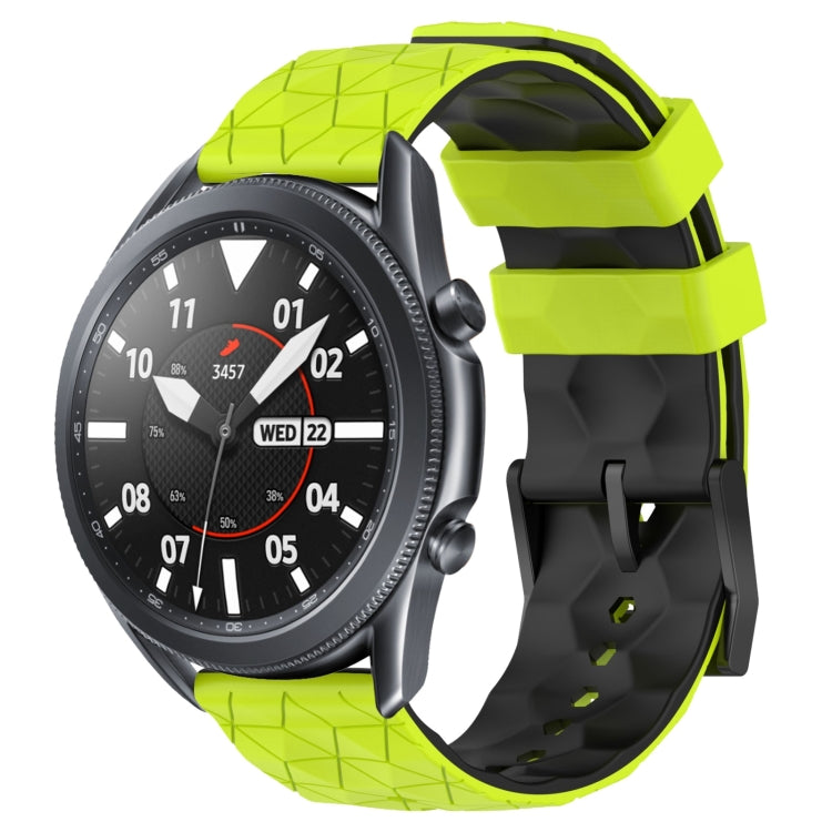 22mm Football Pattern Two-Color Silicone Watch Band, Series 1-Reluova