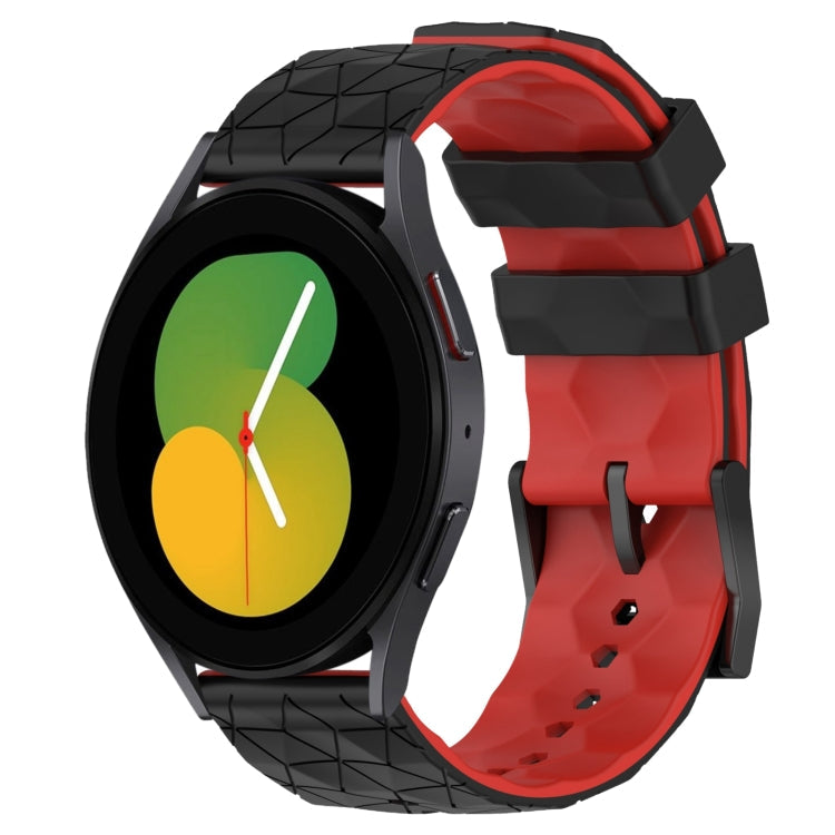 20mm Football Pattern Two-Color Silicone Watch Band, Series 1-Reluova