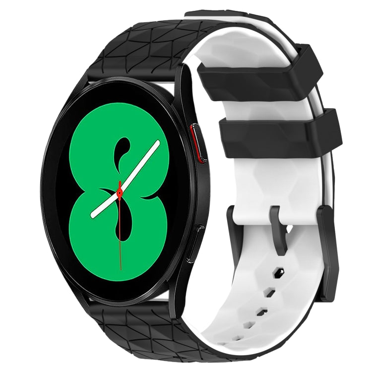 20mm Football Pattern Two-Color Silicone Watch Band, Series 1-Reluova