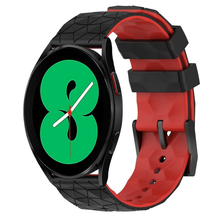 20mm Football Pattern Two-Color Silicone Watch Band, Series 1-Reluova