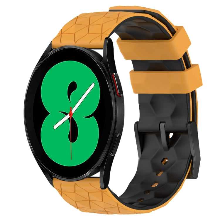 20mm Football Pattern Two-Color Silicone Watch Band, Series 1-Reluova