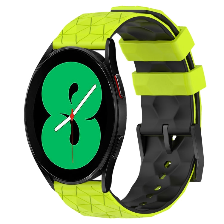 20mm Football Pattern Two-Color Silicone Watch Band, Series 1-Reluova