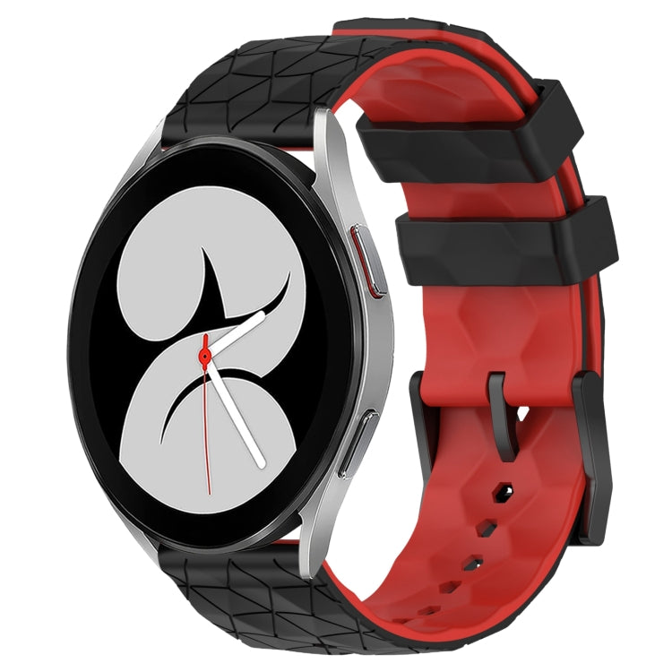 20mm Football Pattern Two-Color Silicone Watch Band, Series 4-Reluova