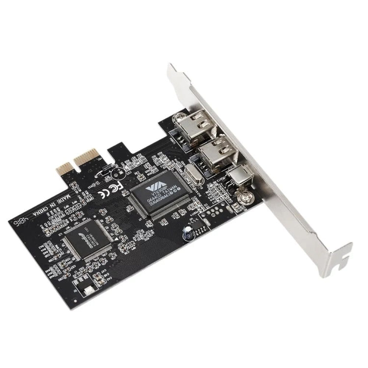 PCI-E 3 Ports 1394a 1394b Firewire Expansion Card 2 x 6 Pin + 1 x 4 Pin for Desktop PC My Store