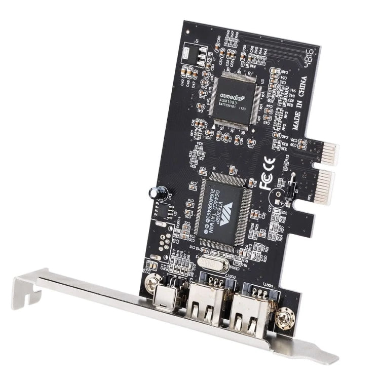 PCI-E 3 Ports 1394a 1394b Firewire Expansion Card 2 x 6 Pin + 1 x 4 Pin for Desktop PC My Store