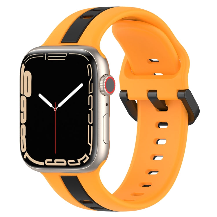 Two-Color Loop Buckle Silicone Watch Band, Series 1