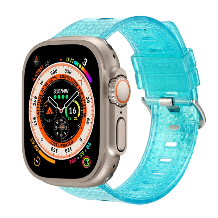 Transparent Shiny Diamond TPU Watch Band