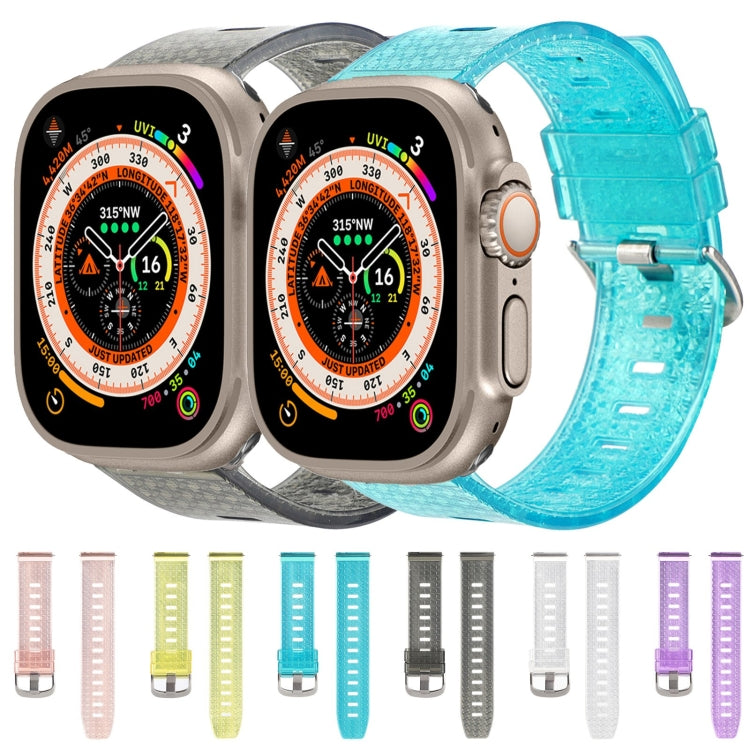 Transparent Shiny Diamond TPU Watch Band