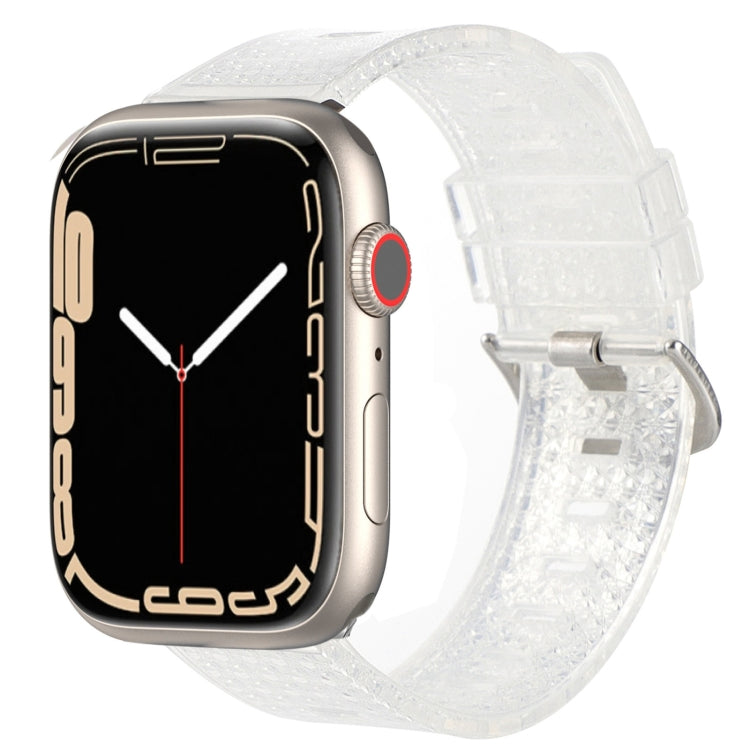 Transparent Shiny Diamond TPU Watch Band