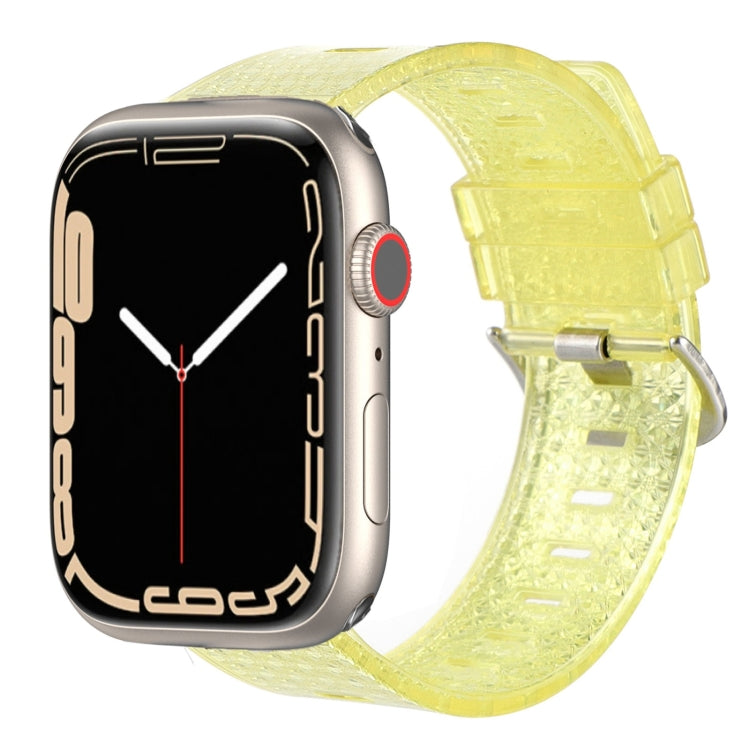 Transparent Shiny Diamond TPU Watch Band