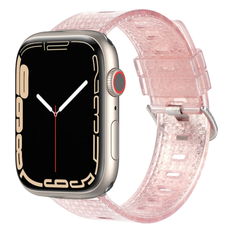 Transparent Shiny Diamond TPU Watch Band