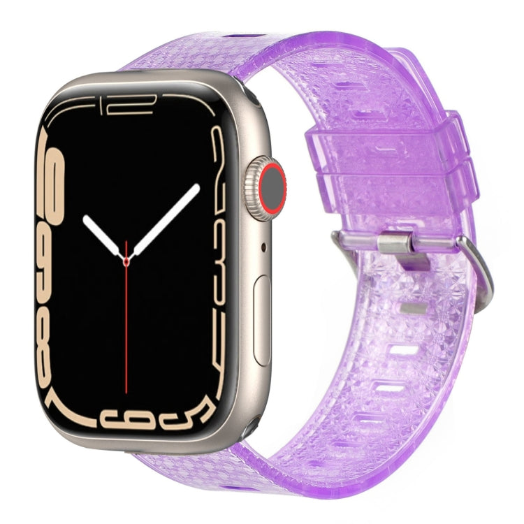 Transparent Shiny Diamond TPU Watch Band